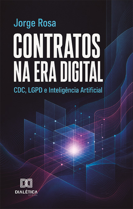 Capa do livro Contratos na era digital: CDC, LGPD e inteligência artificial